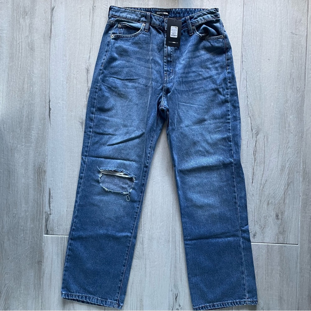 Fashion Nova High Rise Dad Jeans